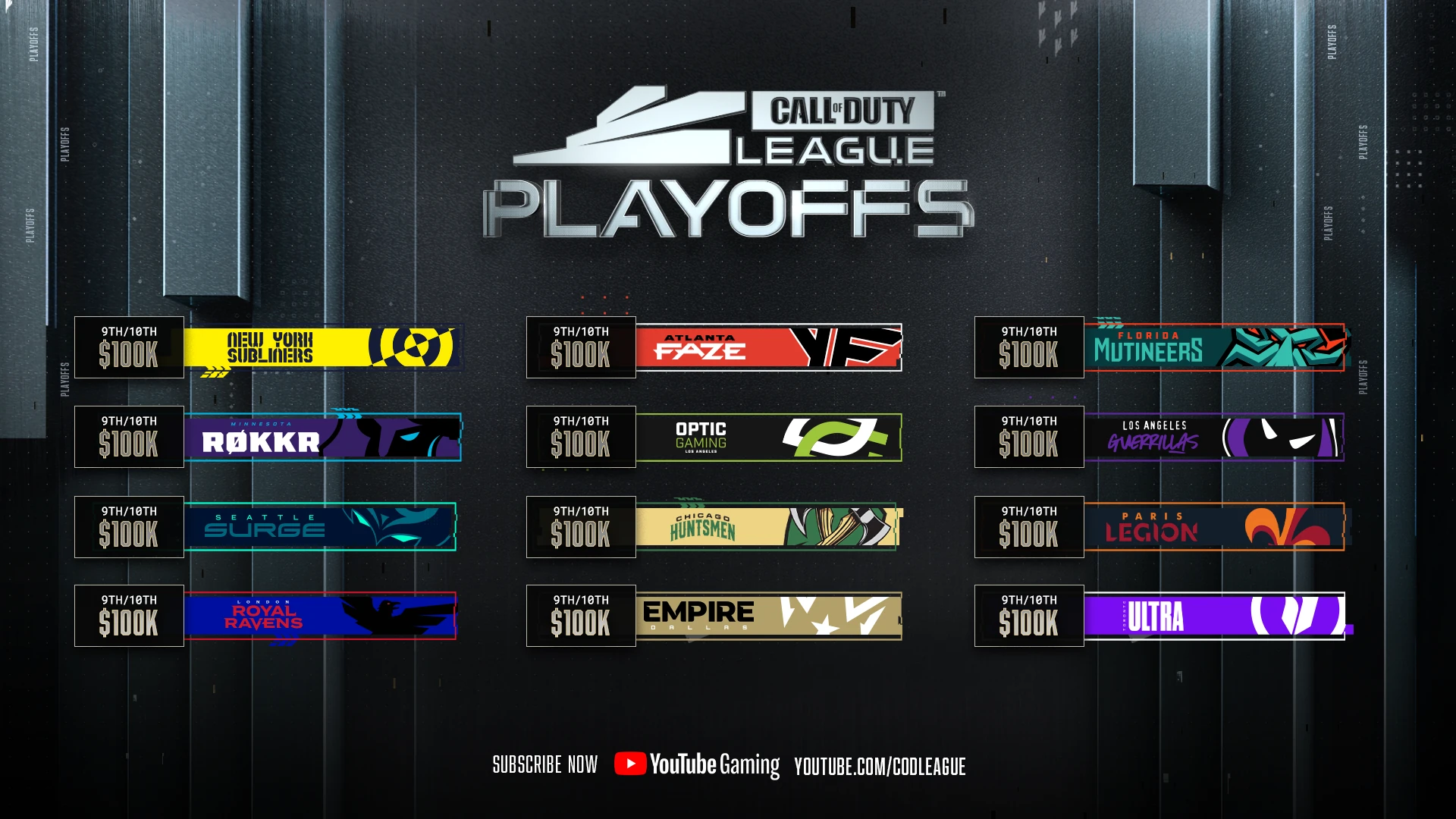Call of Duty League project visual 2